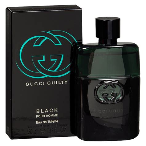 gucci black perfume men|gucci guilty black price.